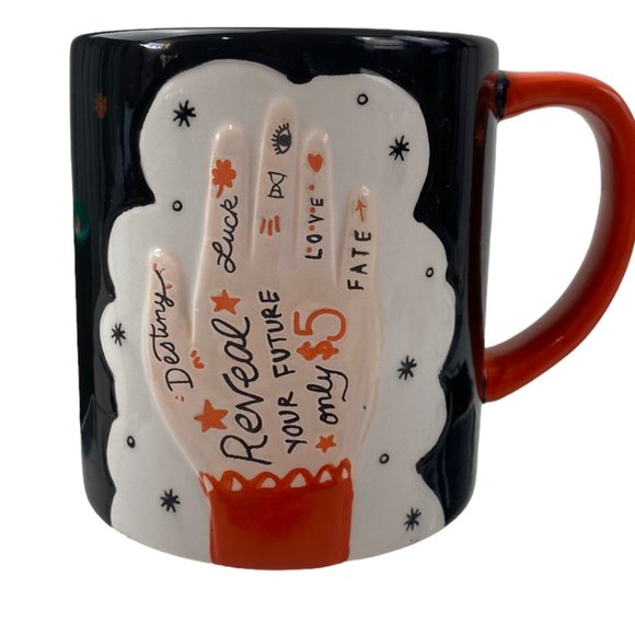 Witchy Palm Reader Fortune Teller Magic  Coffee Mug 10oz - Picture 1 of 5
